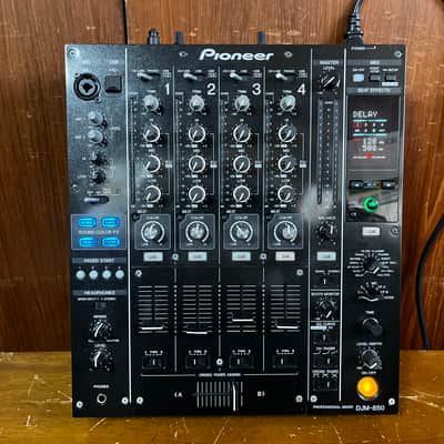 Pioneer DJM-850-K 4-channel digital mixer Black image 1