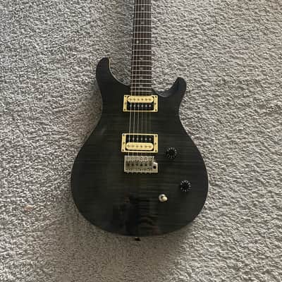 PRS SE Custom 22 2007 MIK HH Transparent Black Paul Reed Smith Electric Guitar image 1