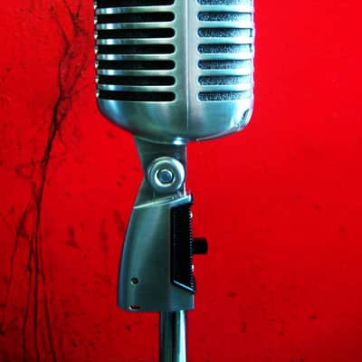 2000 era Shure 55SH dynamic cardioid microphone w Neutrik cable 55S 55SW 55 # 5 image 9