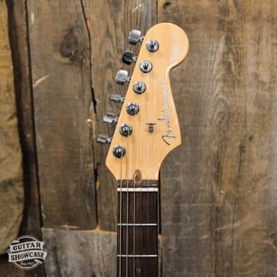 Fender American Deluxe Stratocaster with Rosewood Fretboard 2003 - Montego Black image 5