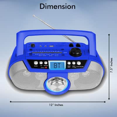 Technical Pro  Battery Powered Boombox BOOMBLUE2U image 2