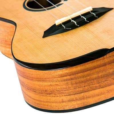Flight Victoria EQ-A Tenor Ukulele New - Spruce image 8