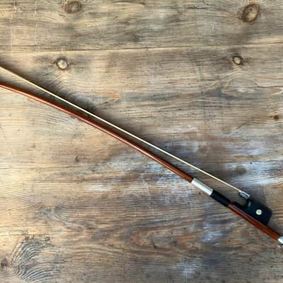 Double Bass French Bow - Rarer Flamed Pernambuco - Otto Spengler - Gawwjuss image 14