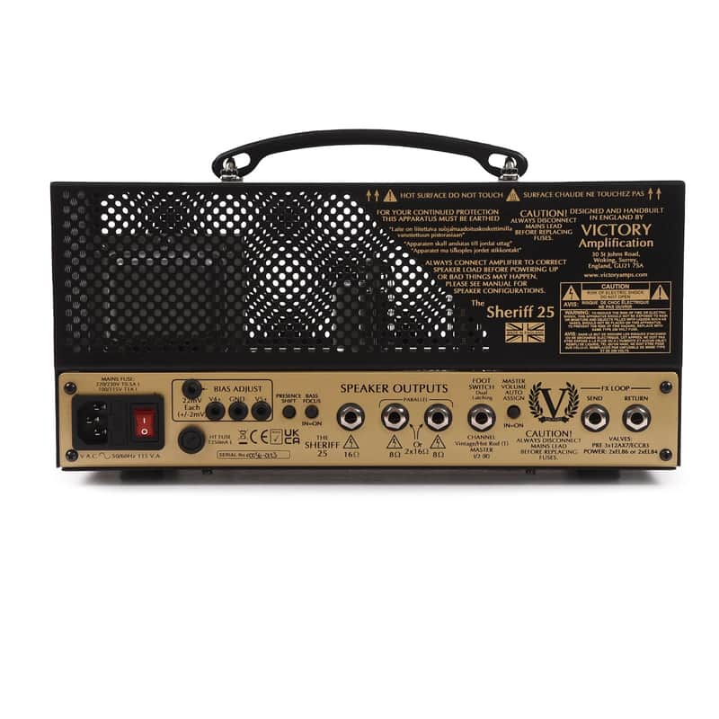 Victory Amps The Sheriff 25 2-Channel 25-Watt Guitar Amp Head image 3