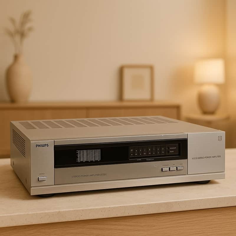 Philips F4238 Rare Vintage Power Amplifier Warranty Working Hi-Fi Stereo