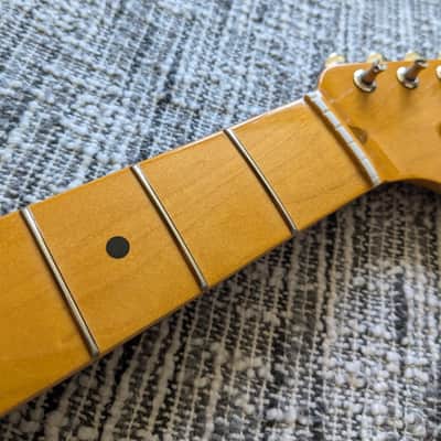 2024 Fender 70th Anniversary American Vintage II '54 Stratocaster Maple Guitar Neck w/ Tuners image 7