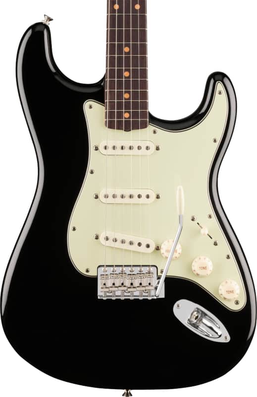Fender Vintera III Early '60s Stratocaster Electric Guitar, Rosewood Fingerboard, Black image 1