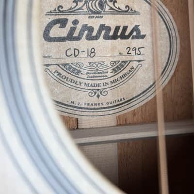 Cirrus Guitars CD Dreadnought Custom image 8
