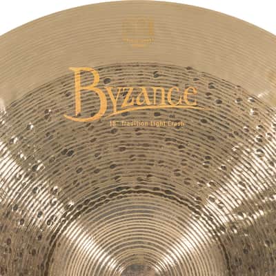 MEINL B18TRLC Byzance Jazz Tradition Light Crash 18 Zoll traditional image 6