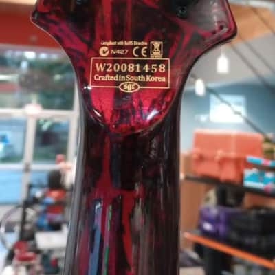 Schecter C-1 FR S Silver Mountain Sustainiac 2022 - Present - Blood Moon image 8