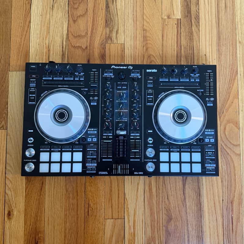 Pioneer DDJ-SR2 Portable 2-channel Controller for Serato DJ 2010s - Black image 1