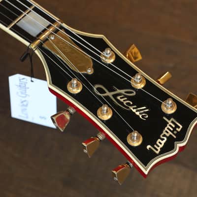 1986 Gibson BB King Lucille Electric Guitar Cherry Red + OHSC image 11