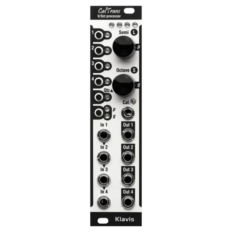 Klavis CalTrans Eurorack CV Calibrator Module (Silver) image 1