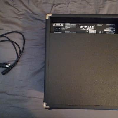 Fender Rumble 15 15-Watt 1x8" Bass Combo 2000s - Black image 2