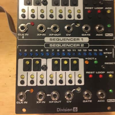 Division 6 Dual Mini Sequencer Eurorack Module image 3