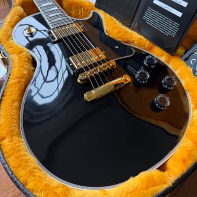2026 Gibson Custom Shop Les Paul Custom - Ebony Black image 1