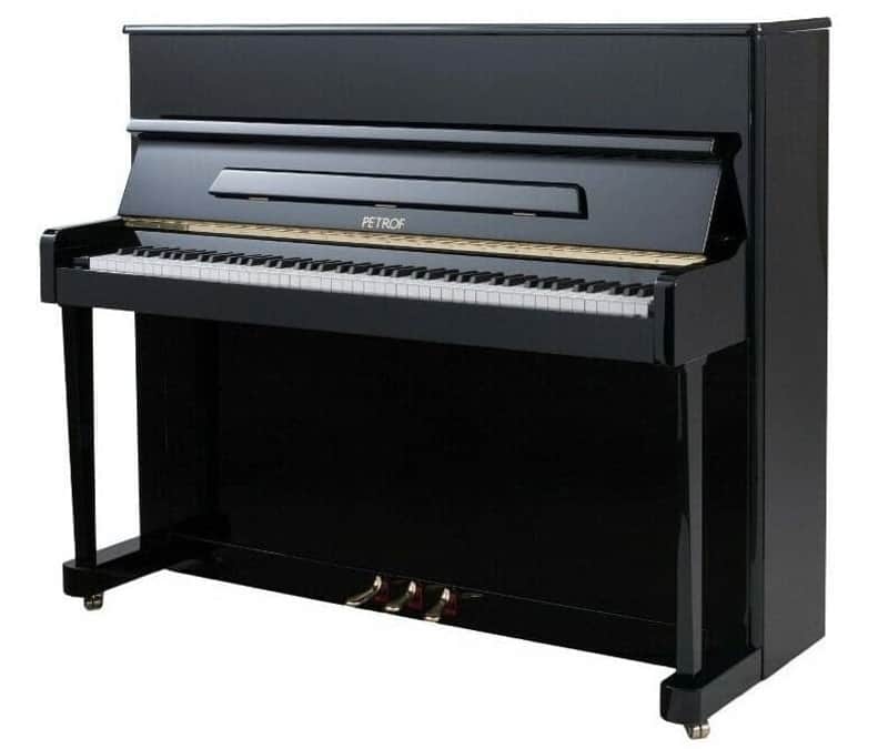 Petrof P118 P1 Black 0801 Euro Upright image 1