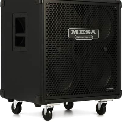 Mesa/Boogie Subway 4 x 10-inch 1200-watt 4-ohm Bass Cabinet - Black Bronco with Black Metal Grille image 1
