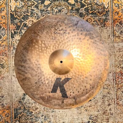Zildjian K CUSTOM ORGANIC Ride 21” 2634 g DRY w RAW TOP & BRILLIANT UNDERSIDE! Why Pay $540? image 1