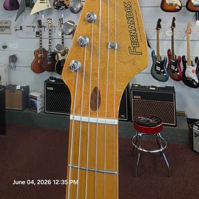 Fernandes LE-2 1982 - Tobacco Burst image 3