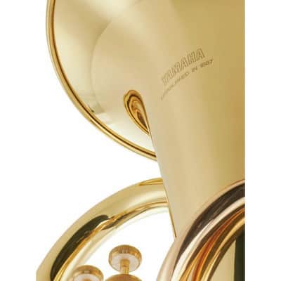 Yamaha YEP-201 3-Valve Standard Bb Euphonium - Clear Lacquer image 2