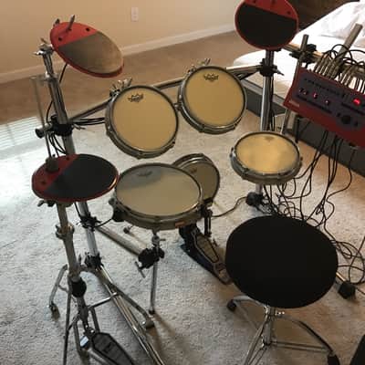 ddrum 4 Clavia Electronic Drum Set  5- Piece W/ Rack Vintage Electric Drums  From Sweden image 4