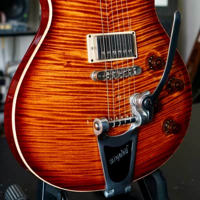 PRS Private Stock Singlecut 245 TM Factory Bigsby Triple Stain McCarty Burst #2951 2010 image 12