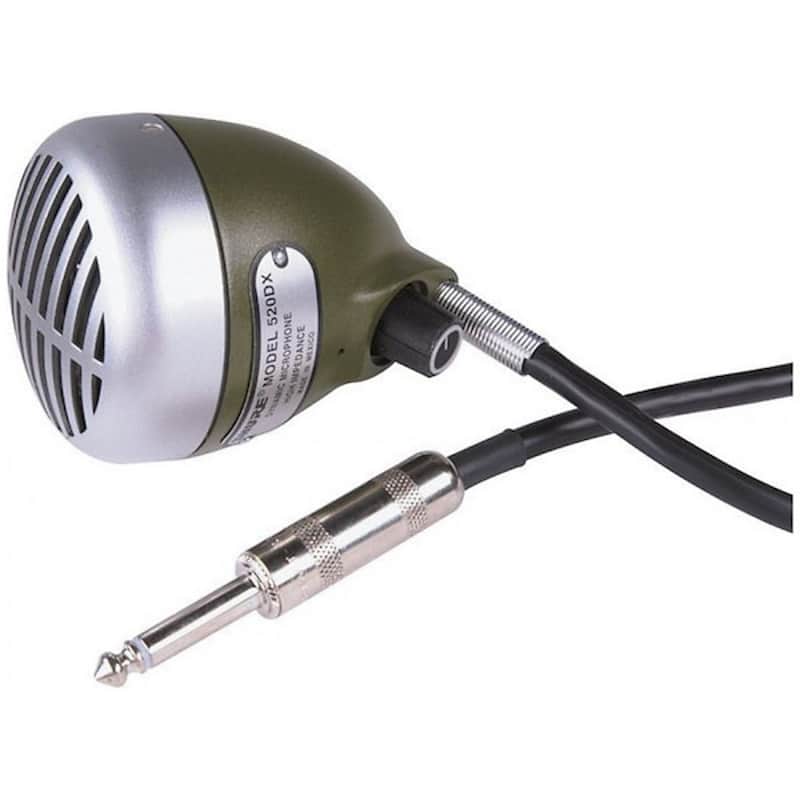 Shure 520DX Green Bullet Harmonica Microphone | Reverb