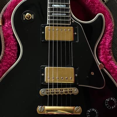 2001 Gibson Les Paul Custom Ebony 4,2kg with Original Case image 4