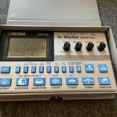 Boss DR-110 Dr. Rhythm 1980s - Silver image 2