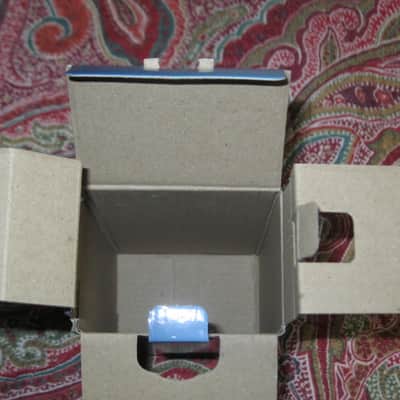 generally clean (has a couple imperfections) Korg EMPTY Box & original Owner's Manual for PB-01 Pitchblack Chromatic Pedal Tuner (Limited Ed Brushed Nickel PB-01-BN) NO pedal, mid 2016, BOX + Manual ONLY for Pitchblack BN Pedal Tuner image 6