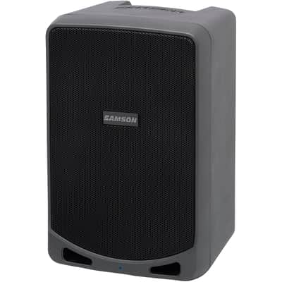 Samson XP106wLM Rechargeable Battery-Powered Portable Bluetooth PA System with Wireless Lavalier Microphone image 4