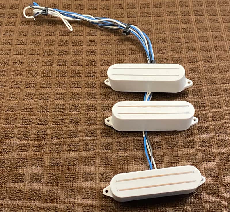 Bill Lawrence　L45S Bill Lawrence L45-S Twin Blade Vintage Output Strat Pickup Set