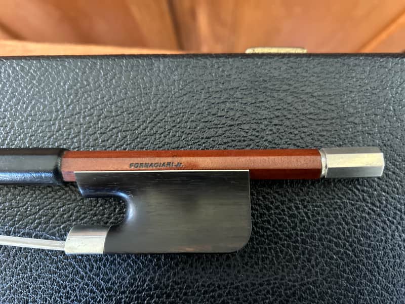 Fornaciari Jr. Upright Bass Bow 3/4 French Sryle Circa 2010 image 1