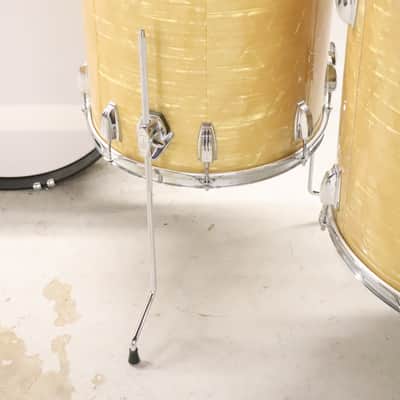 Ludwig USA Legacy Mahogany 4pc Butterscotch Pearl Drum Kit Set 24/18/16/13" image 16