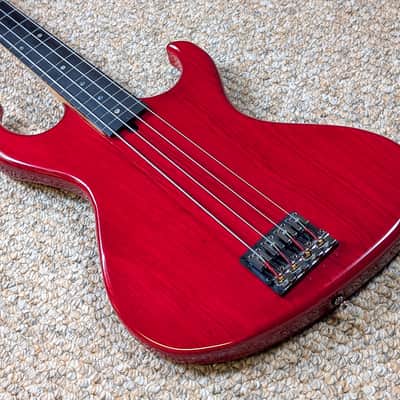 RICK TURNER 1995 Electroline 1 Lined Fretless Bass Guitar - Piezo Pickups, only 7.7 lbs! image 4