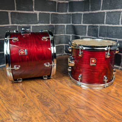 Premier XPK 5‑Piece Drum Kit – Rosewood Lacquer – Birch/Eucalyptus/Birch Shells image 2