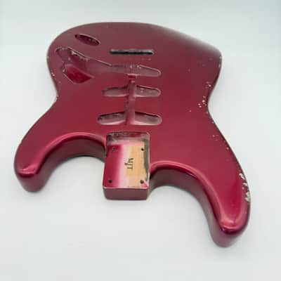 MJT Stratocaster Body Alder Relic Nitro mjt6641 image 3
