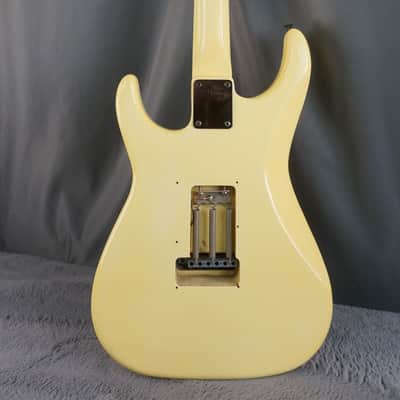 Fernandes HSS Electric Guitar - Vintage White - Japan w/ Hard Case image 3