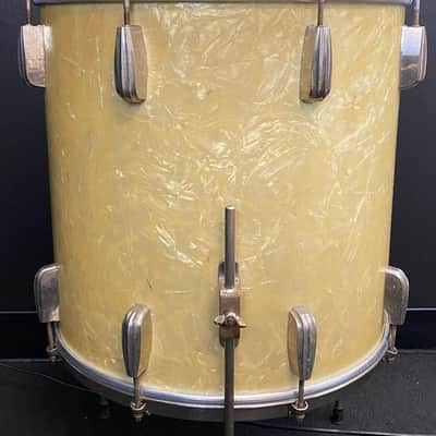 Slingerland 12x24/12x14/16x16/6.5x14" Radio King Drum Set - 30's WMP image 20