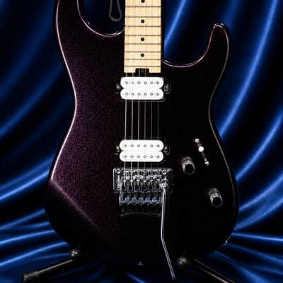 Charvel Super Strat Style HH mid-2000s - Black Cherry Metallic / Sparkle Burst - Electric Guitar image 2