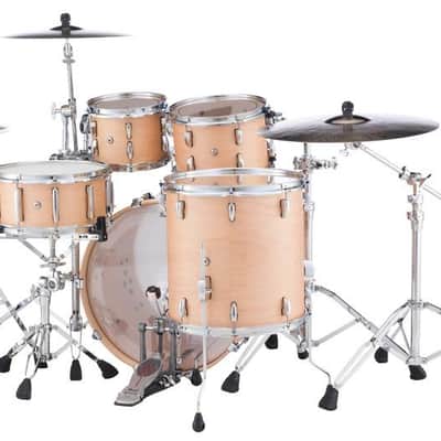Pearl Masters Maple Complete 16"x16" floor tom SATIN NATURAL BURST MCT1616F/C351 image 6