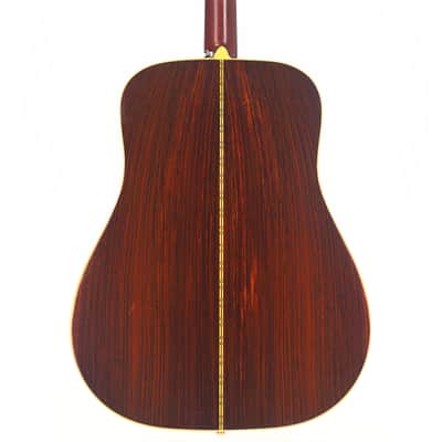 Martin D-28 1975 Sunburst Acoustic Guitar - Rare vintage rarity with legendary Martin sound and unique character - check video! image 5