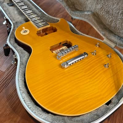 Epiphone “Greeny” Les Paul – Repaired Headstock – No Pickups – Upgraded Hardware – 8.45 lbs image 2