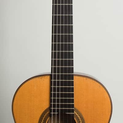 Manuel Velazquez  El Clasico Special Classical Guitar (1963), ser. #F-46, original black hard shell case. image 8