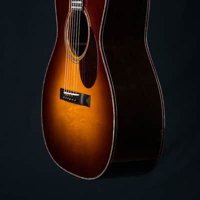 Santa Cruz H13 41 African Blackwood and Moon Spruce Sunburst Custom NEW image 13