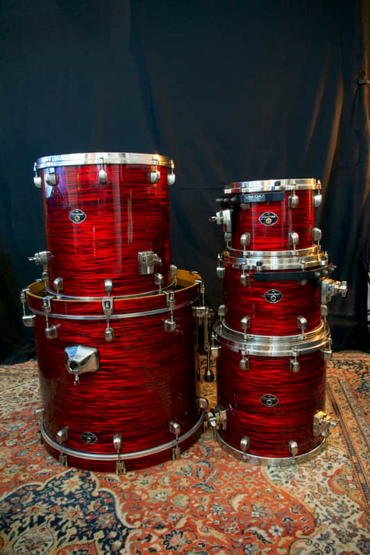 Tama Starclassic EFX 2004 - Red Silk- 5 piece image 1