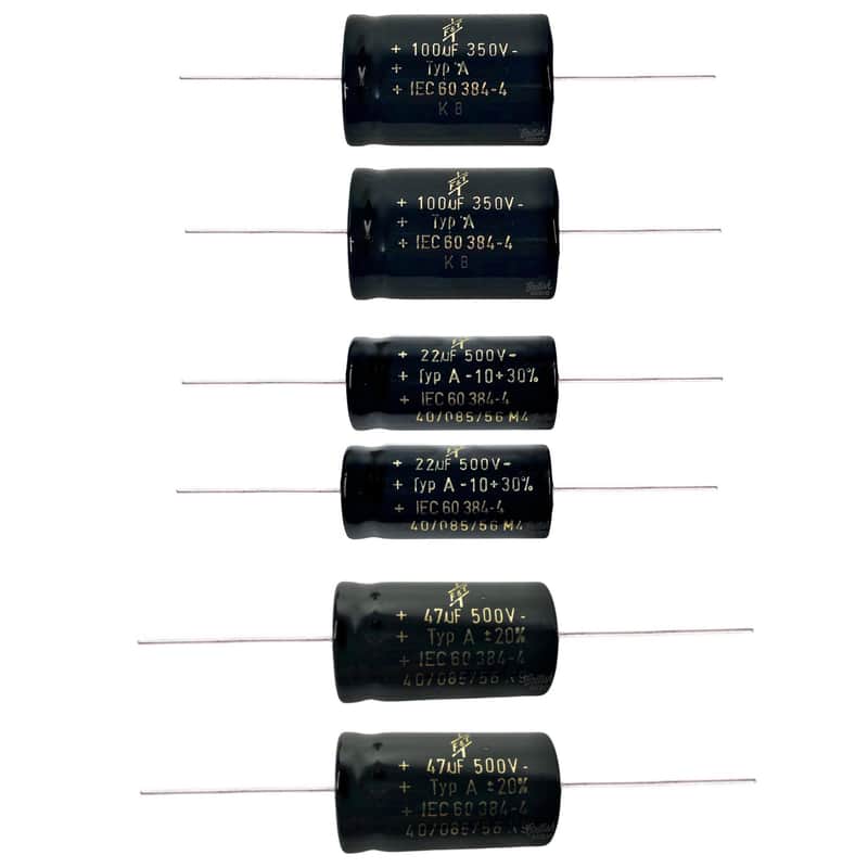 Fender Hot Rod Deville® B+ Filter Cap Set ~ F&T Upgrade image 1