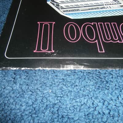 Vintage 1960's Kustom Kombo II Organ / Piano Tuck and Roll Flyer! RARE! image 3