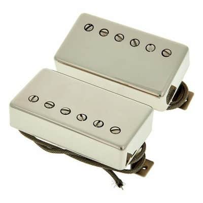 Seymour Duncan SH-55 Seth Lover Bridge & Neck Guitar Pickup Set - Nickel FREE BEV OPENER KEY RING image 1
